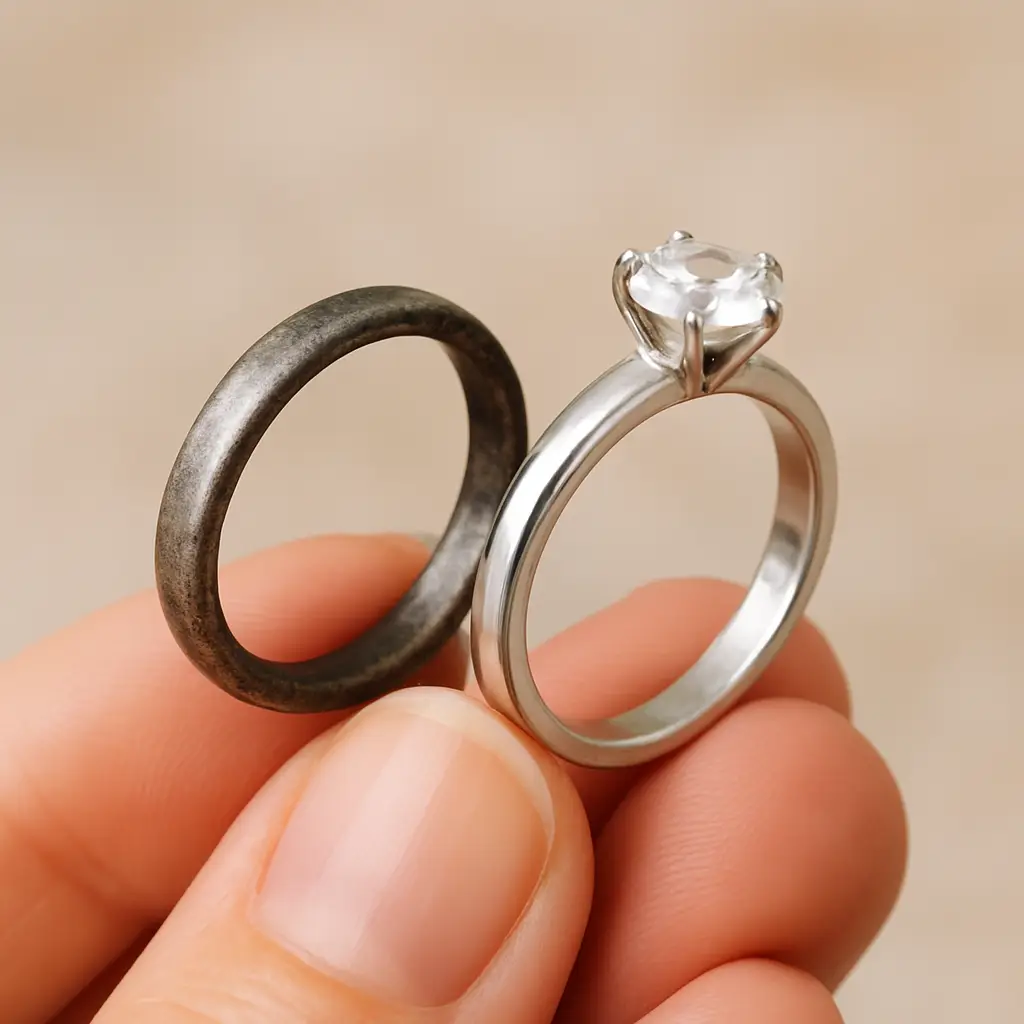 Joyas de plata negras