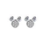 Aros de Acero Mickey con Circones