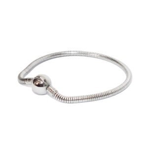 Pulsera de Acero para Dijes o Charms