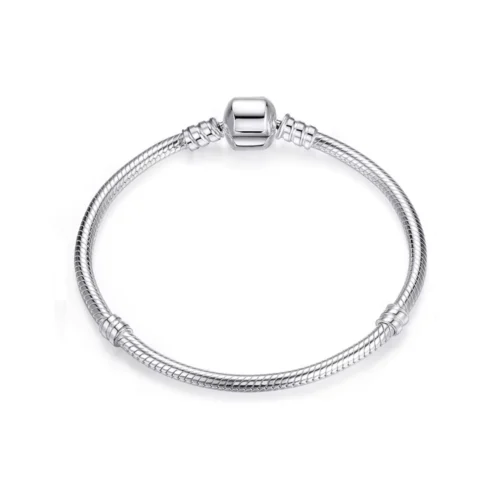 Pulsera para charms cadena de serpiente