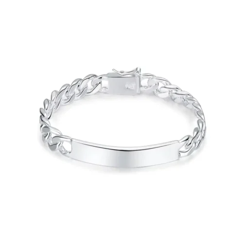 Pulsera Enchapada Estilo Cubano
