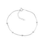 Pulsera De Plata Cadena Cola De Topo