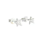 Aros de Plata 925 Estrellas Circones