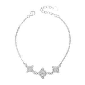 Pulsera De Plata Nudo de Brujas