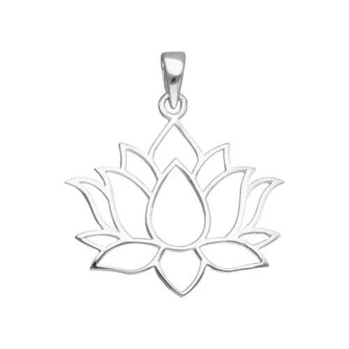 Colgante de Plata Flor de Loto