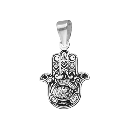 Colgante de Plata 950 Mano de Fátima