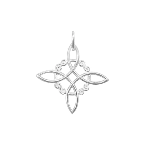 Colgante de Plata Nudo de Brujas