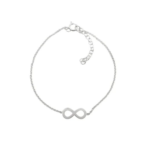 Pulsera de Plata Infinito Liso
