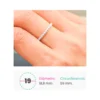 Anillo de Plata 925 Anti Estrés Camino de Esferas Talla 19 Talla Anillo de Plata 925 Anti Estrés Camino de Esferas Talla 19 Talla