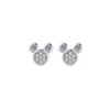Aros de Acero Mickey con Circones Aros de Acero Mickey con Circones