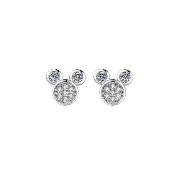 Aros de Acero Mickey con Circones Aros de Acero Mickey con Circones