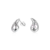 Aros de Plata 925 Estilo Gota Circones Rosa Francia Aros de Plata 925 Estilo Gota Circones Rosa Francia