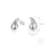 Aros de Plata 925 Estilo Gota Circones Rosa Francia Medidas Aros de Plata 925 Estilo Gota Circones Rosa Francia Medidas