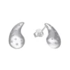 Aros de Plata 925  Estilo Gota Circones Rosa Francia Aros de Plata 925 Estilo Gota Circones Rosa Francia