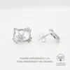 Aros de Plata 925 Figura Decorativa con Circones Caracteristicas Aros de Plata 925 Figura Decorativa con Circones Caracteristicas