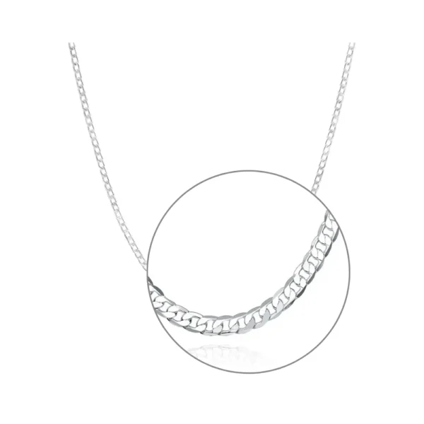 CADENA GRUMET PLATA LUPA CADENA GRUMET PLATA LUPA