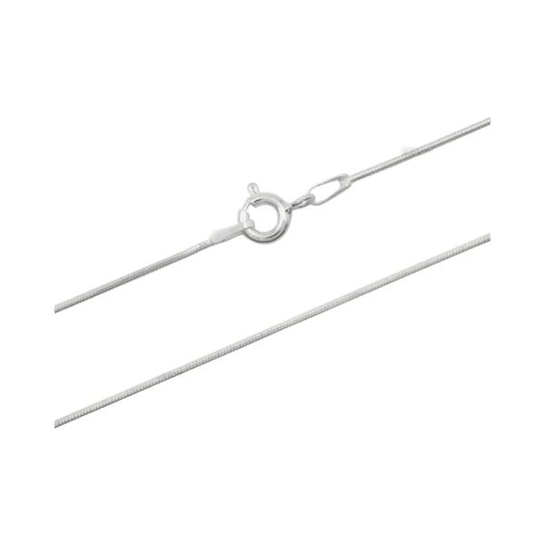 Cadena De Plata 925 Cola de Ratón Redonda 60 cm Cadena De Plata 925 Cola de Ratón Redonda 60 cm