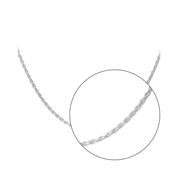 Cadena de Plata 925 Tourbillon 1.5 mm 60 cm Lupa