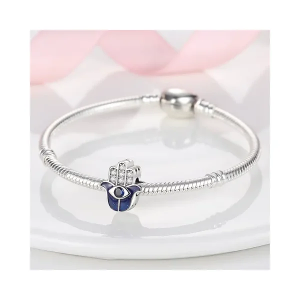 Charm Amuleto Mano de Fátima Pulsera