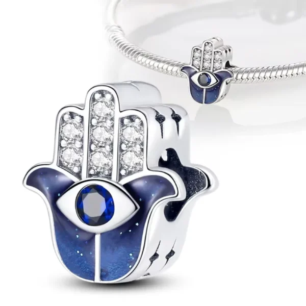 Charm Amuleto Mano de Fátima Tamaño Charm Amuleto Mano de Fátima Tamaño