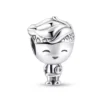 Charm Plateado Niño Con Skate Frontal