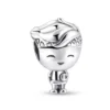 Charm Plateado Niño Skateboard Frontal Charm Plateado Niño Skateboard Frontal