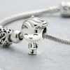 Charm Plateado Niño Skateboard Pulsera Charm Plateado Niño Skateboard Pulsera
