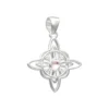 Colgante De Plata 925 Nudo de Brujas Piedra Luna Derecha Colgante De Plata 925 Nudo de Brujas Piedra Luna Derecha