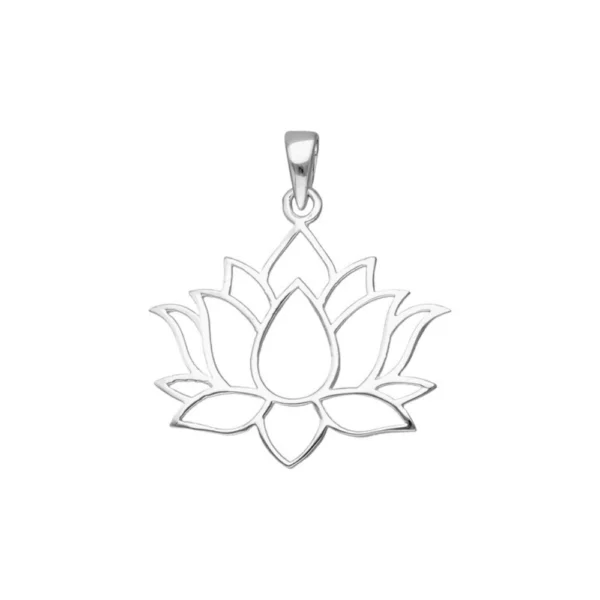 Colgante de Plata 925 Flor de Loto Colgante de Plata 925 Flor de Loto