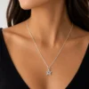 Collar con Colgante Estrella Plata Modelo Collar con Colgante Estrella Plata Modelo