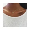 Collar con Colgante de Acero Estrella Dorado Modelo Collar con Colgante de Acero Estrella Dorado Modelo