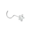 Piercing de Nariz de Plata 925 Estrella de Circón