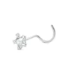 Piercing de Nariz de Plata 925 Estrella de Circón Derecha