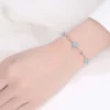 Pulsera Océano Con Circones Celeste Modelo