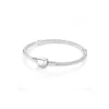 Pulsera Plata Para Charms o Dijes Frontal