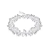 Pulsera Plateada Tipo Uvas Colgantes Pulsera Plateada Tipo Uvas Colgantes