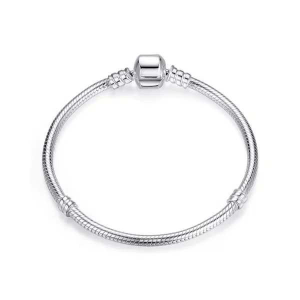 Pulsera de Acero Plateada para Charms o Dijes Pulsera de Acero Plateada para Charms o Dijes