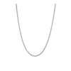 Cadena Plateada Acero Tourbillon 2 mm