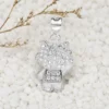 Colgante Hello Kitty Plata 925 con Circones Piedras