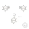 Conjunto de Plata 925 Pistilo con Perlas 8 mm Caracteristicas Conjunto de Plata 925 Pistilo con Perlas 8 mm Caracteristicas