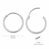 Aros De Plata Tipo Argolla 35 mm Caracteristicas Aros De Plata Tipo Argolla 35 mm Caracteristicas