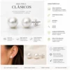 Aros Perla 8 mm Plata 925 Caracteristicas Aros Perla 8 mm Plata 925 Caracteristicas