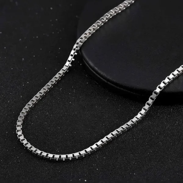 Cadena Plata Veneciana 2 mm 55 cm Zoom Cadena Plata Veneciana 2 mm 55 cm Zoom
