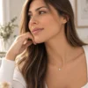 Collar Veneciano Punto de Luz 5 mm Baño de Oro 18K Lifestyle Collar Veneciano Punto de Luz 5 mm Baño de Oro 18K Lifestyle