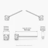 Par Piercing Plata 925 Circón 1,5 mm Caracteristicas Par Piercing Plata 925 Circón 1,5 mm Caracteristicas