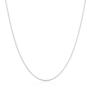 Cadena Veneciana Plata 50 cm 1 mm Cadena Veneciana Plata 50 cm 1 mm