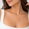 Cadena Veneciana Plata 60 cm 1 mm Modelo Cadena Veneciana Plata 60 cm 1 mm Modelo